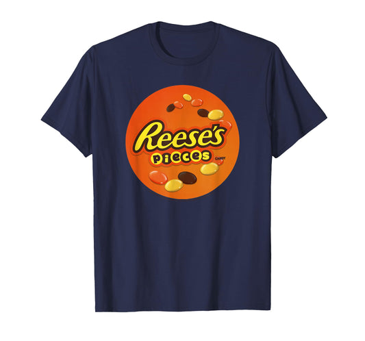 Reese's Pieces Candy Chocolate Circular Logo T-Shirt