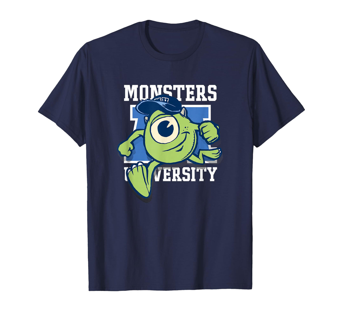 Disney Pixar Monsters University Mike Wazowski Big Portrait T-Shirt