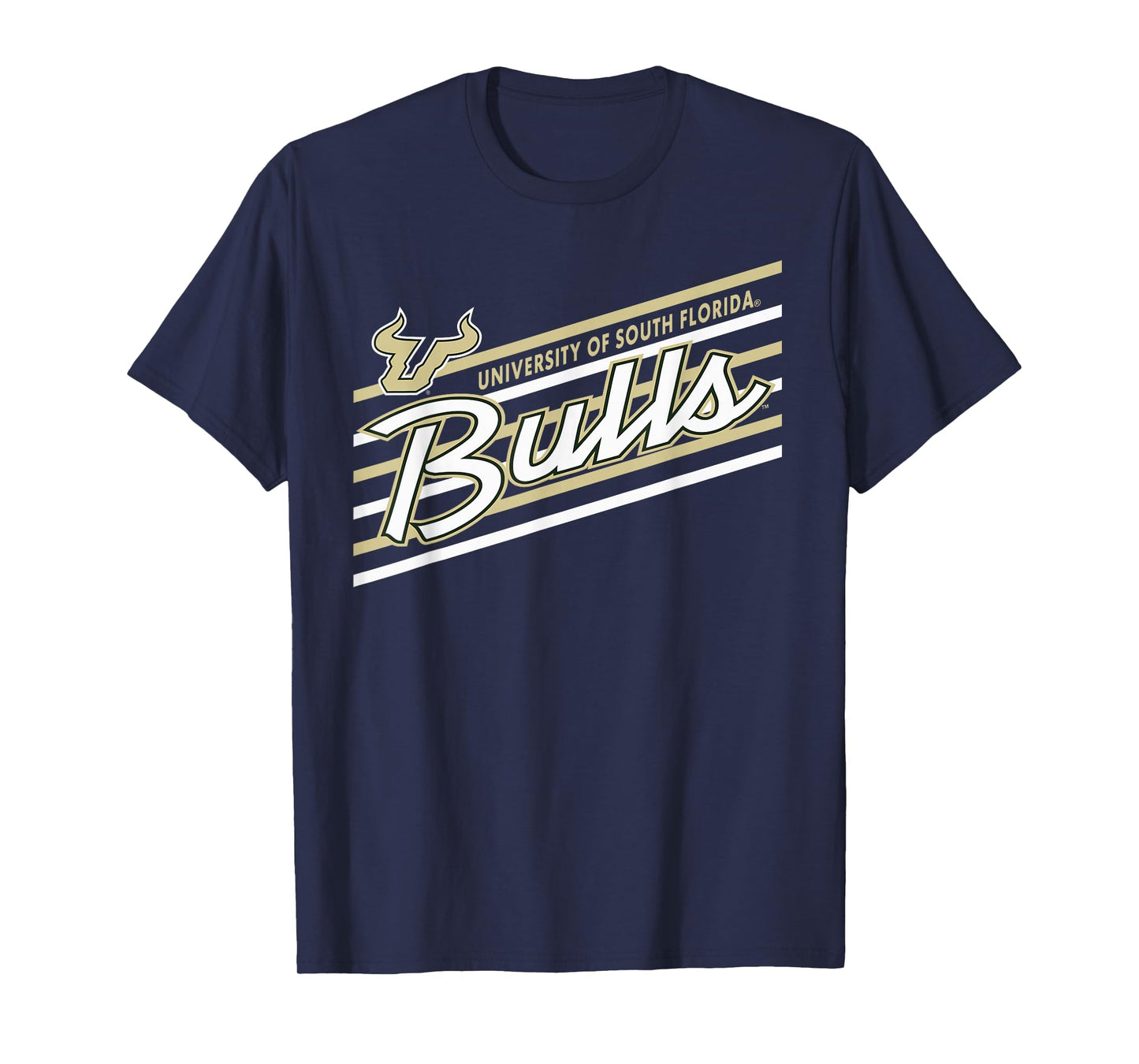 South Florida Bulls Retro Performer Team Officially Licensed T-Shirt