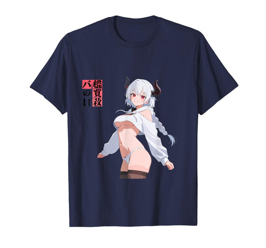 Sexy Waifu Anime Girl Bikini Horns Braid Japanese Art T-Shirt
