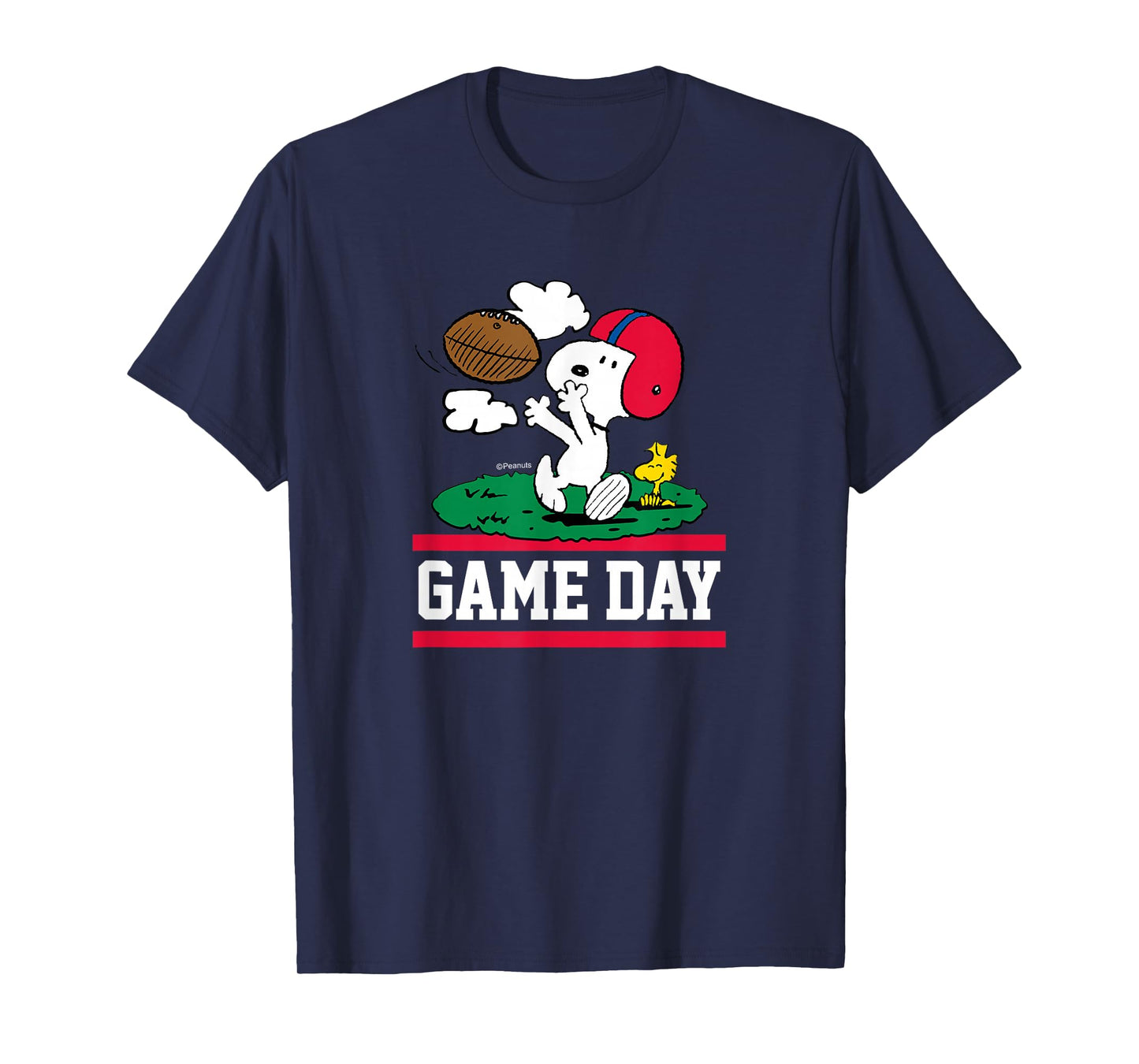 Peanuts - Snoopy & Woodstock Football Game Day T-Shirt