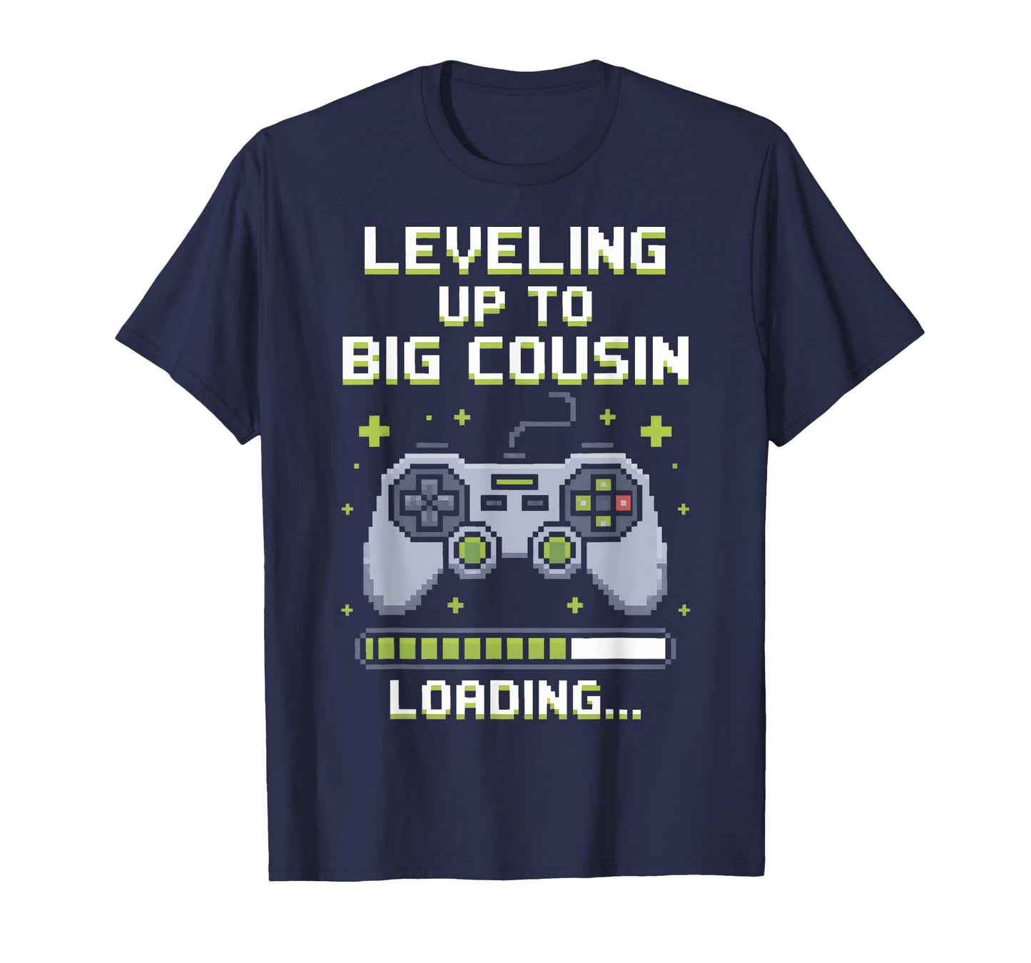Leveling Up to Big Cousin Gamer Family Announce T-Shirt