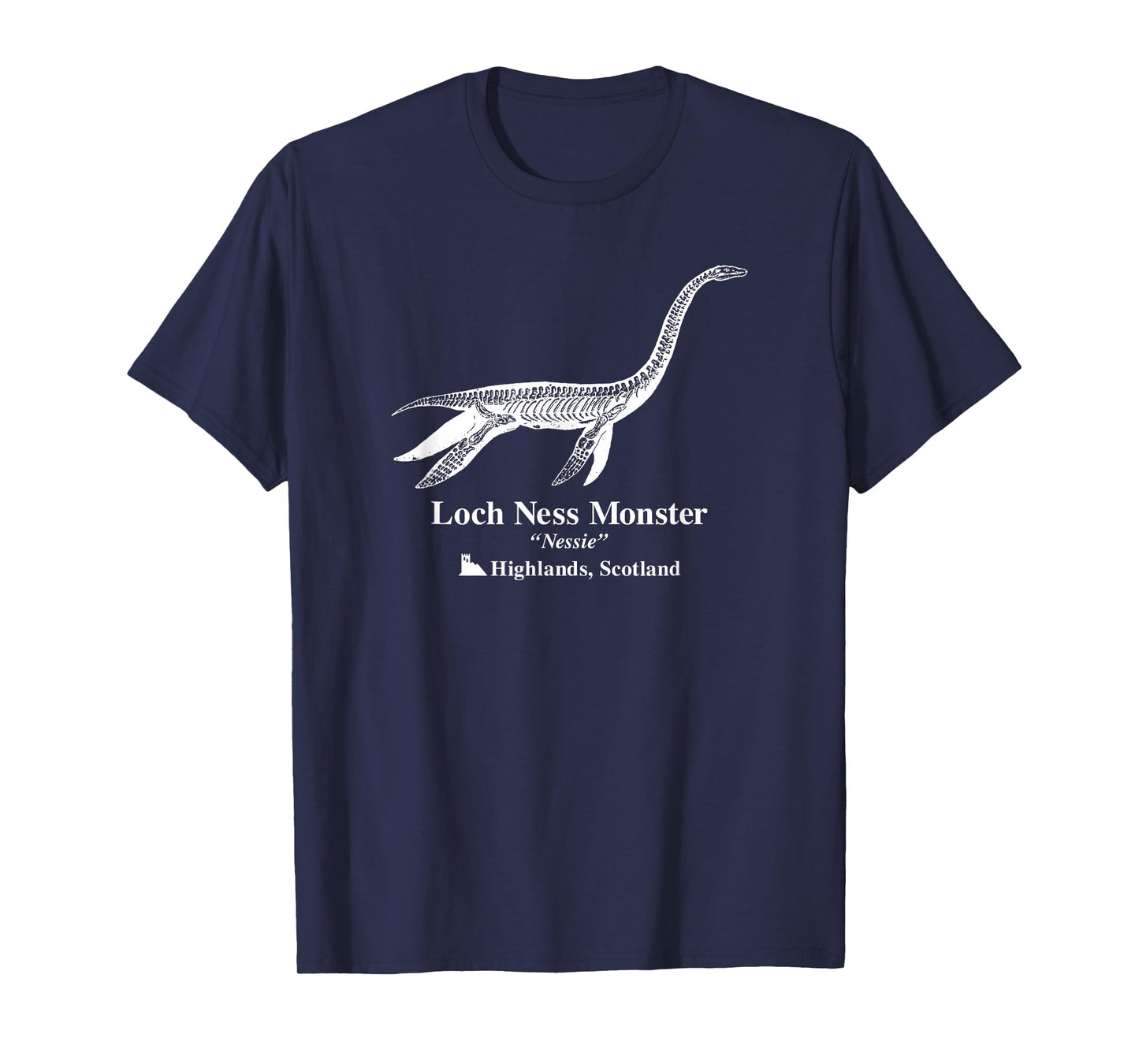 Trendy Loch Ness Monster Nessie Cryptozoology T-Shirt