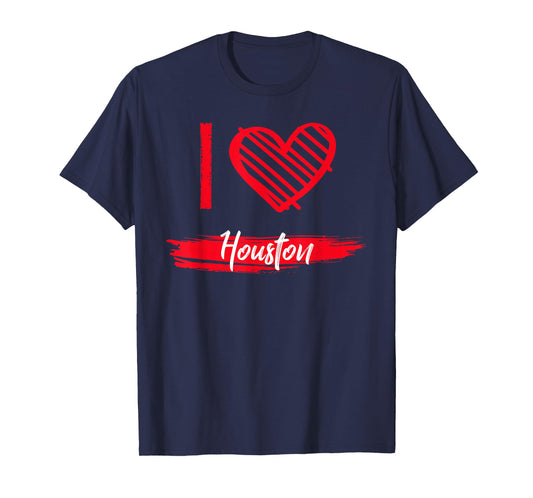 I Love HOUSTON T-Shirt I Heart HOUSTON T-Shirt