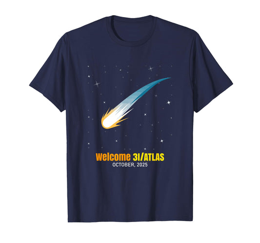 3I/Atlas 2025 Interstellar Comet Astronomy Space Artwork T-Shirt