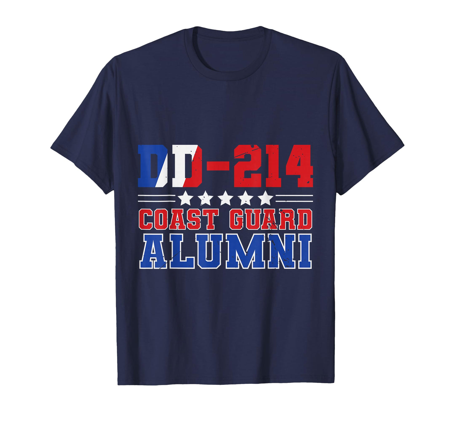 DD-214 Alumni Veteran Coast Guard Patriotic T-Shirt