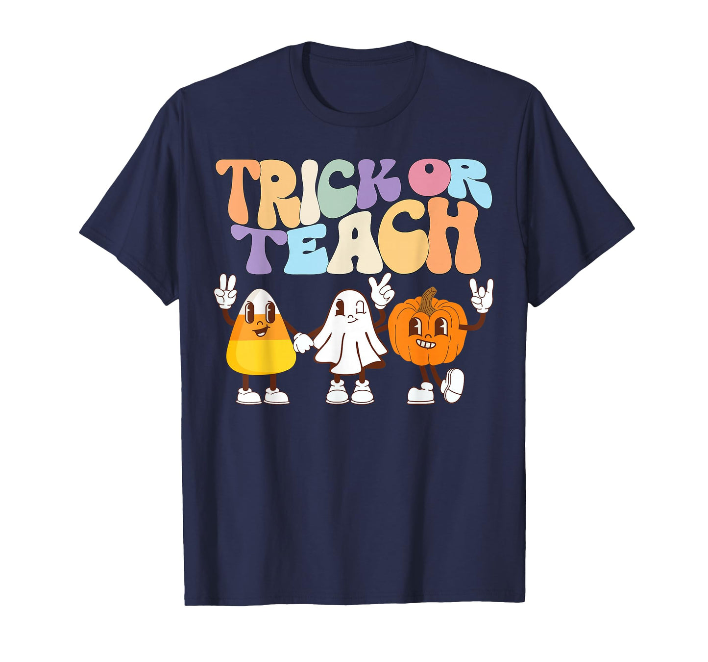 Trick or Teach Cute Halloween Teacher T-Shirt