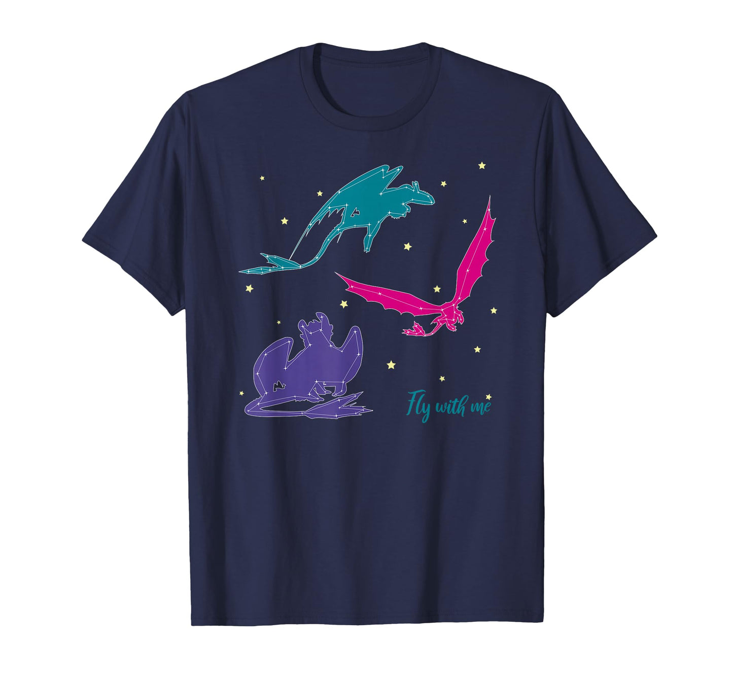 DreamWorks How to Train Your Dragon 3 Fly with Me T-Shirt
