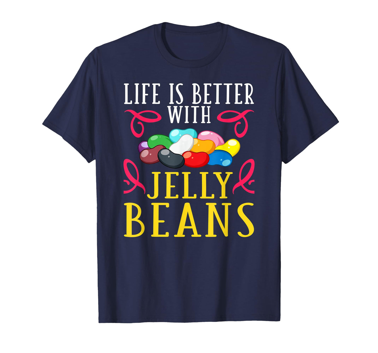 Jelly Bean Candy Beans Vegan Flavors T-Shirt