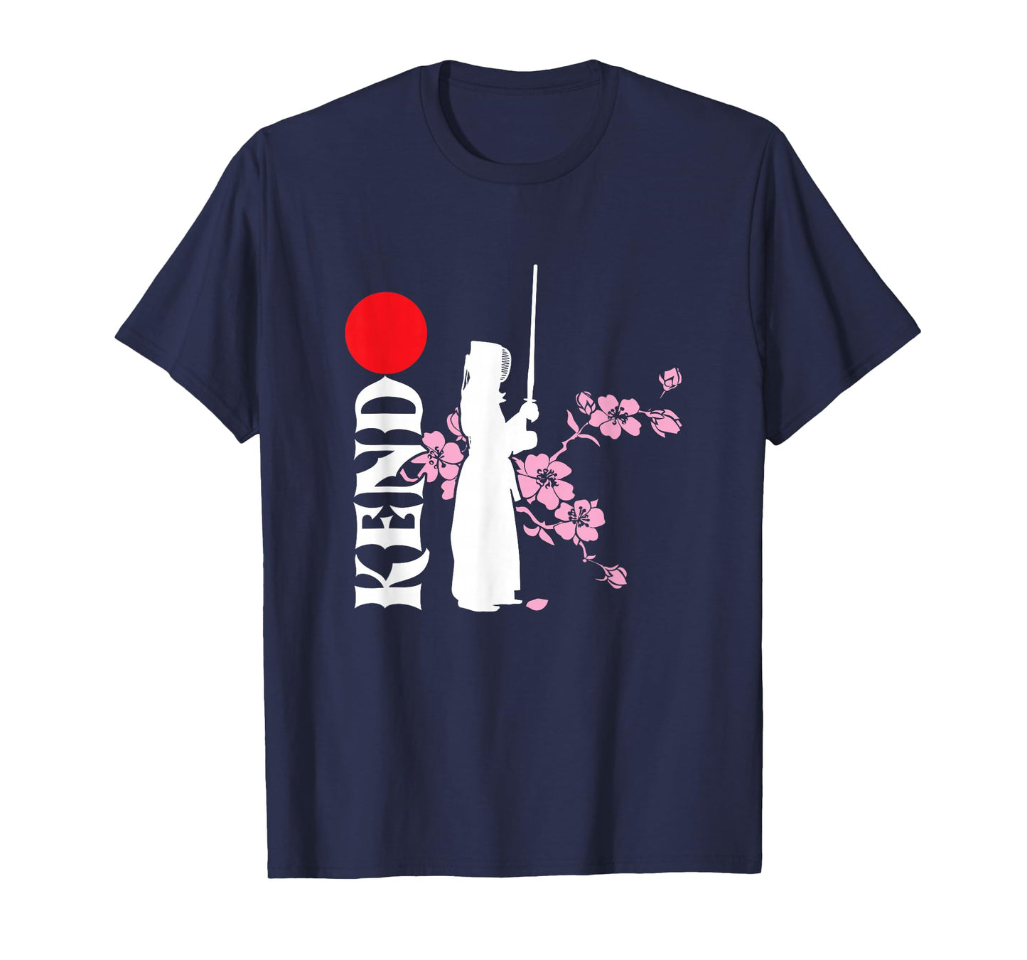 Kendo Fighter Japan Samurai Sinobi Japanese Martial Arts T-Shirt