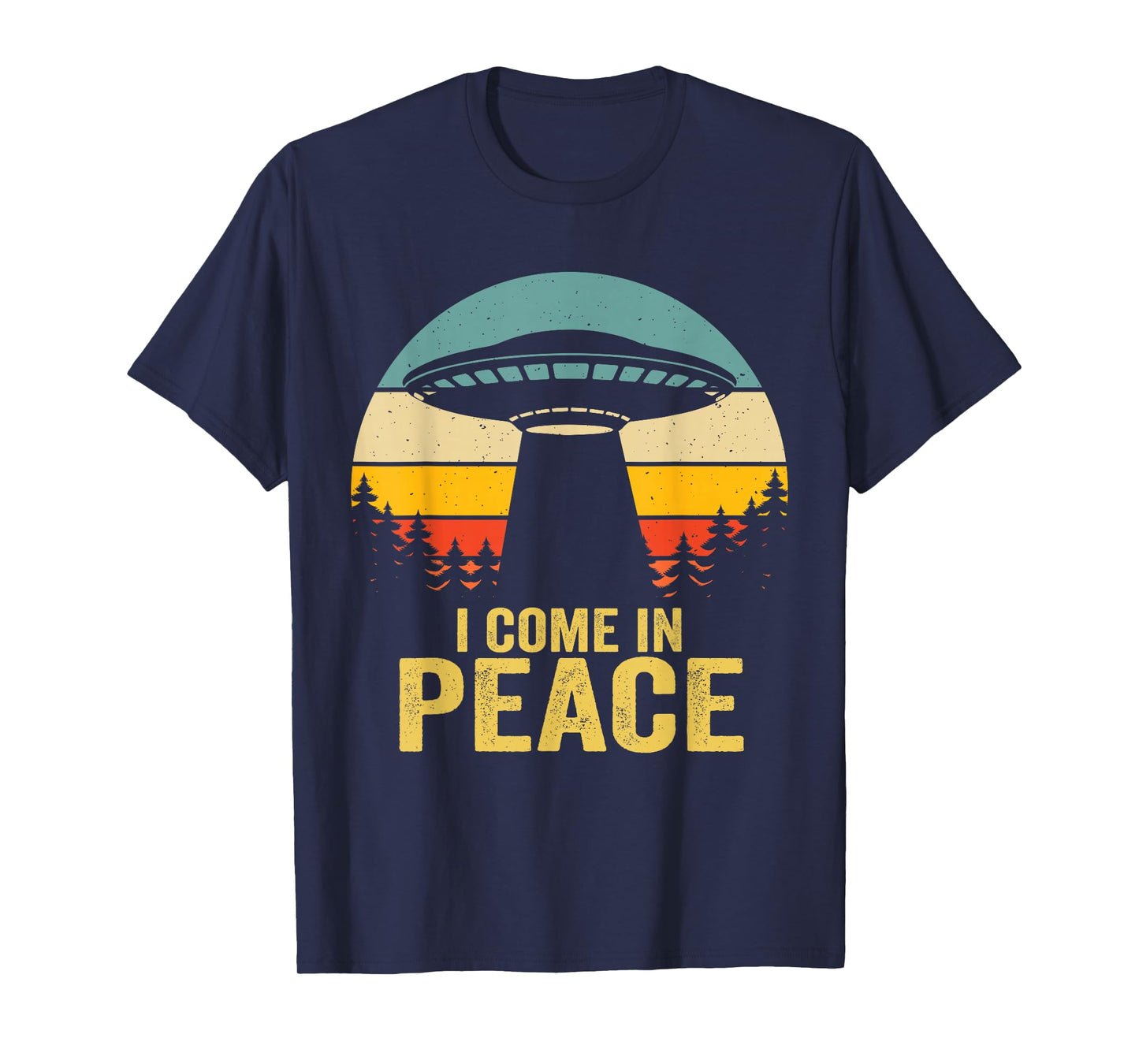I Come In Peace im Peace Matching Couples Alien T-Shirt