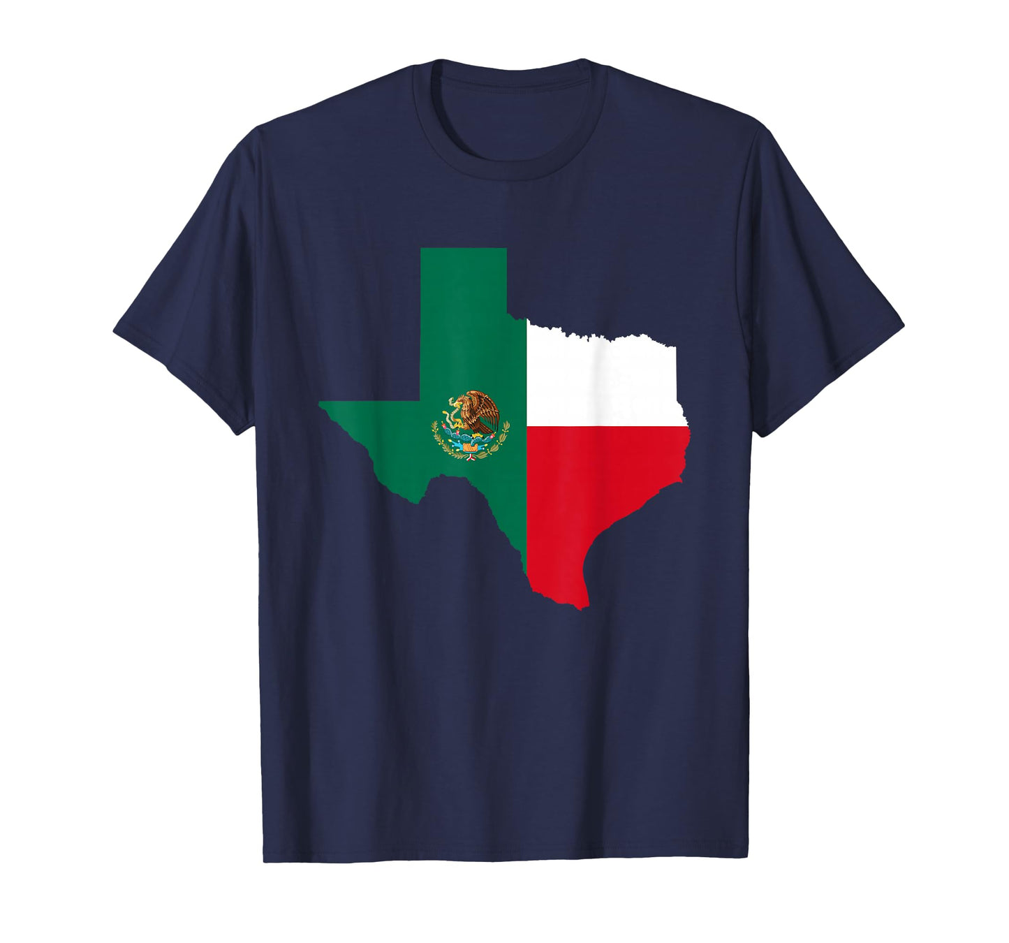 Tejano Tex-Mex Mexican Flag Chido State Texas Tejas Charro T-Shirt