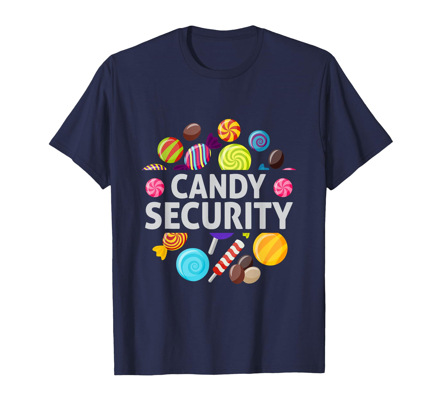 candy land costumes adult candy land tee candy security T-Shirt