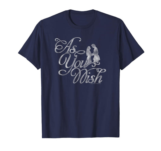 The Princess Bride As You Wish Script Retro Movie T-Shirt