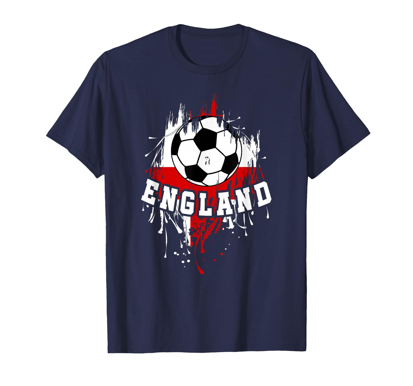 England Soccer English Football England Futbol T-Shirt