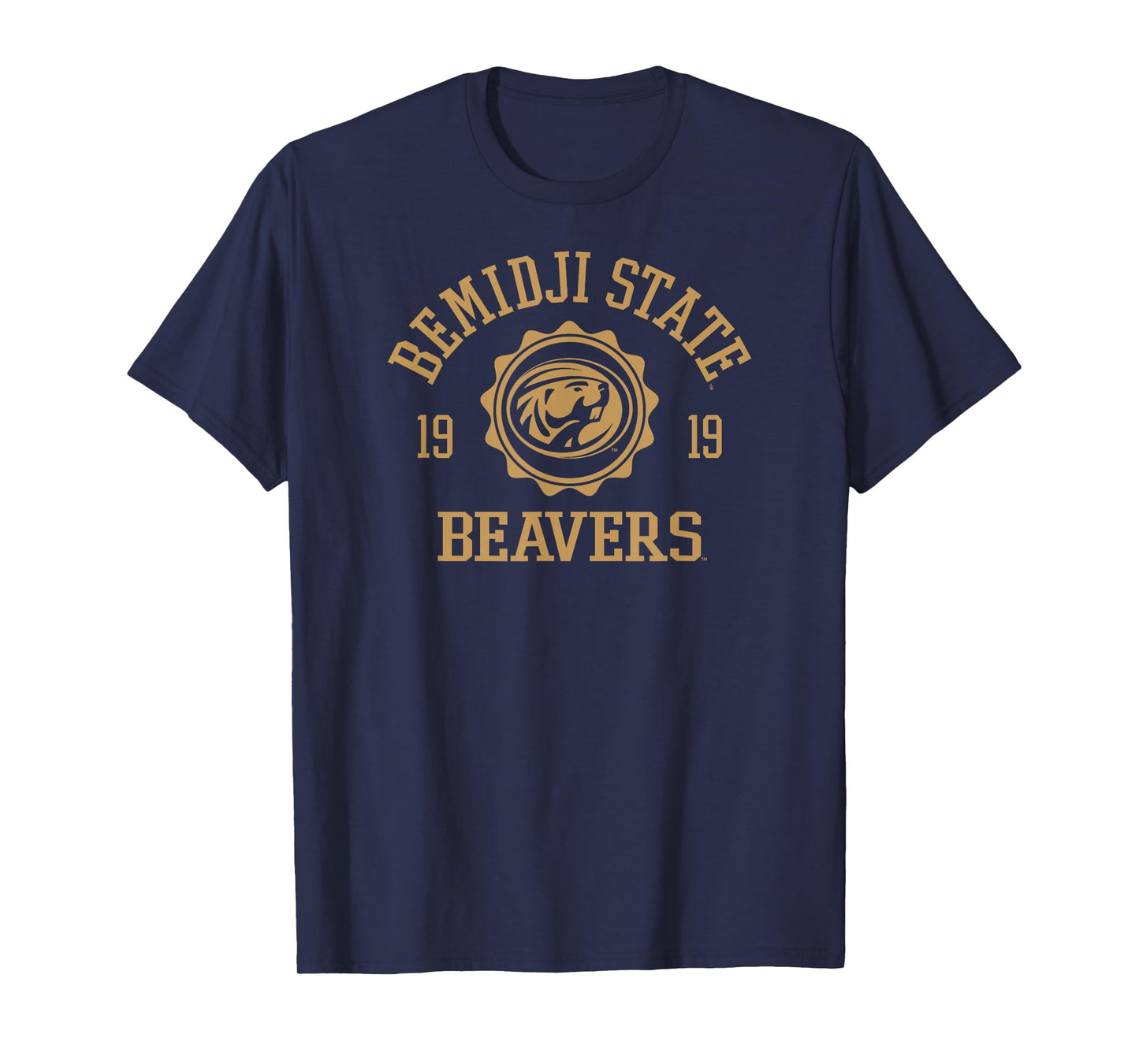 Bemidji State Beavers Stamp Green Officially Licensed T-Shirt