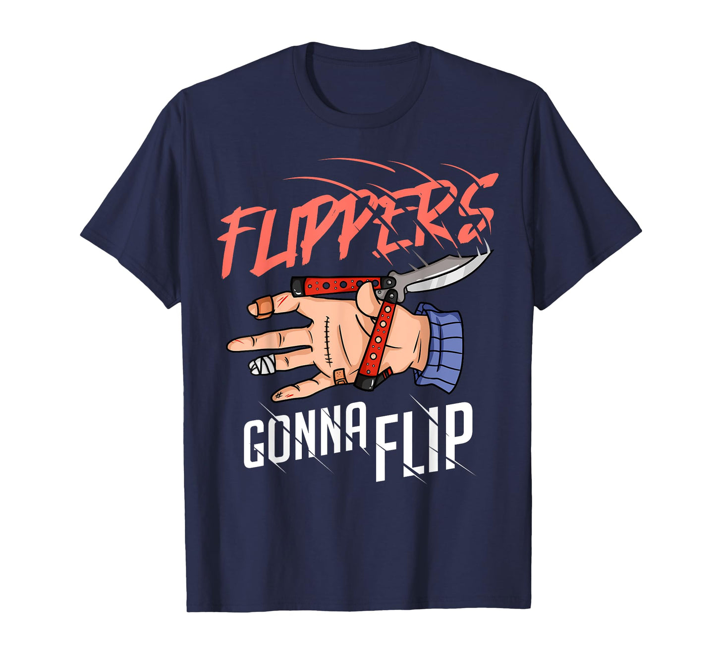 Balisong Flipping Butterfly Knife Training T-Shirt