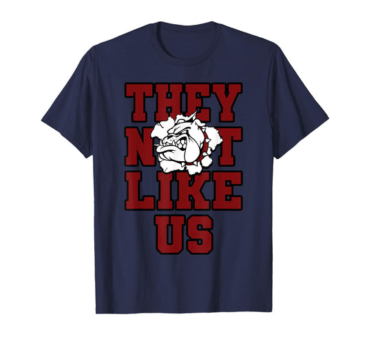 Not Like Bulldog Back to School Spirit M T-Shirt