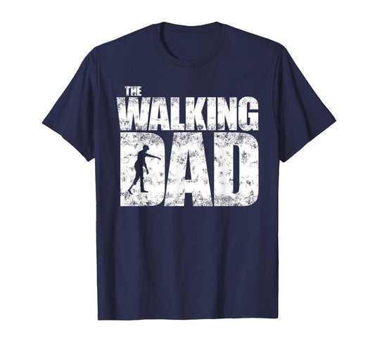 Funny Halloween Zombie Tee for Dad Father Men Spooky Scary T-Shirt