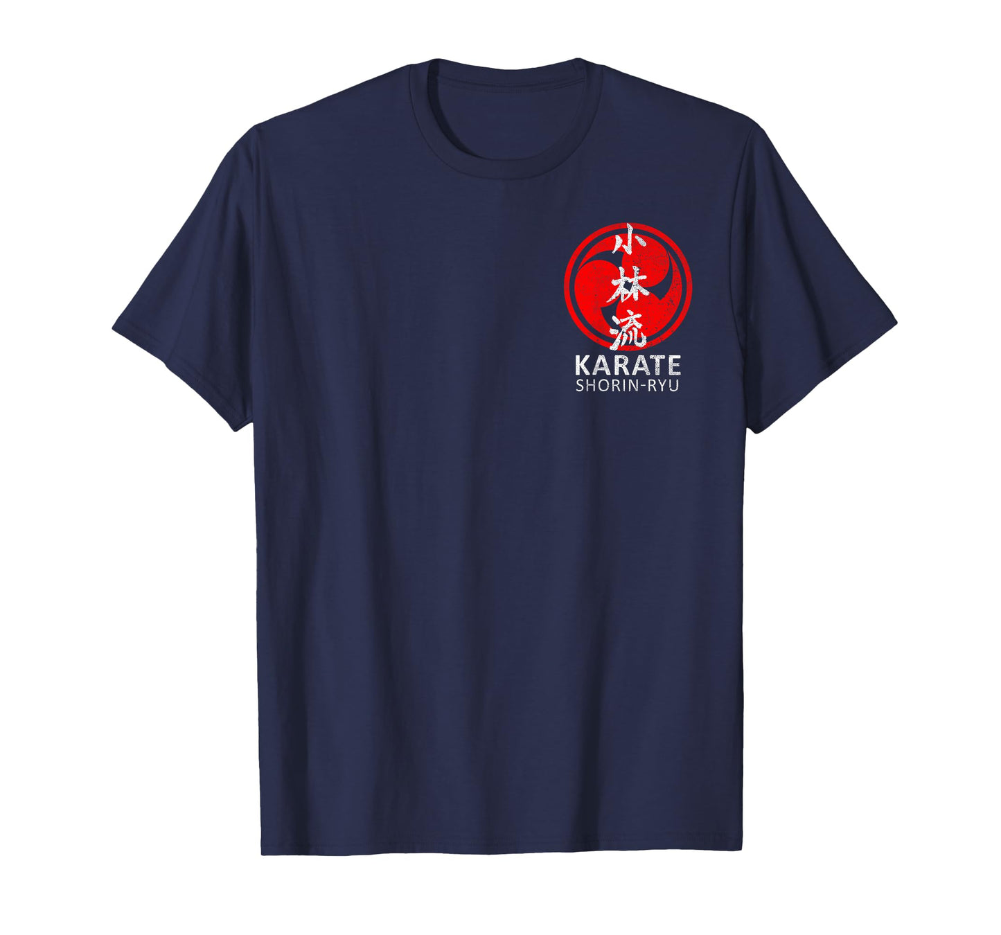 Shorin Ryu Karate Symbol Kanji Japan Martial Art Vintage MMA T-Shirt