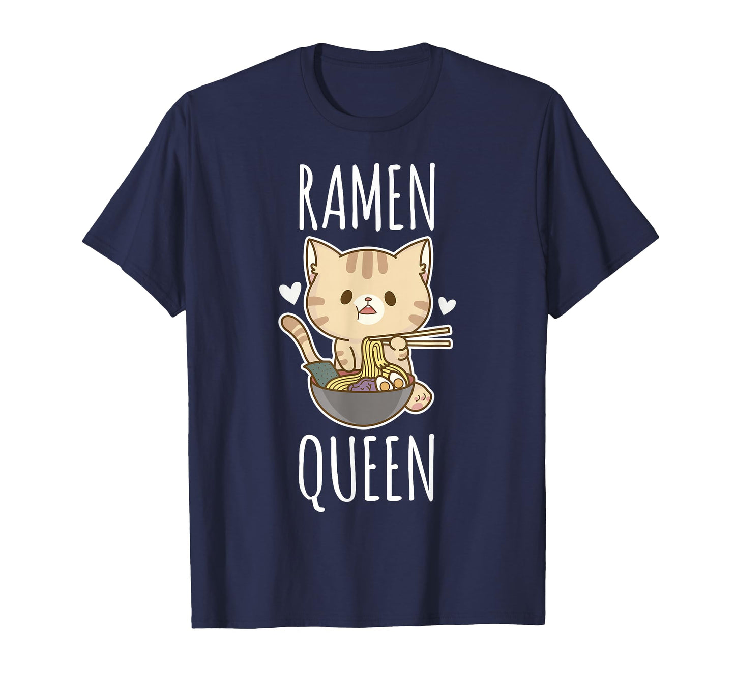 Ramen Queen - Cat Ramen Noodles T-Shirt