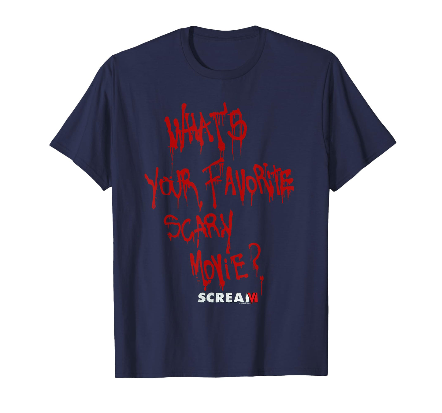 Scream 6 Favorite Scary Movie T-Shirt