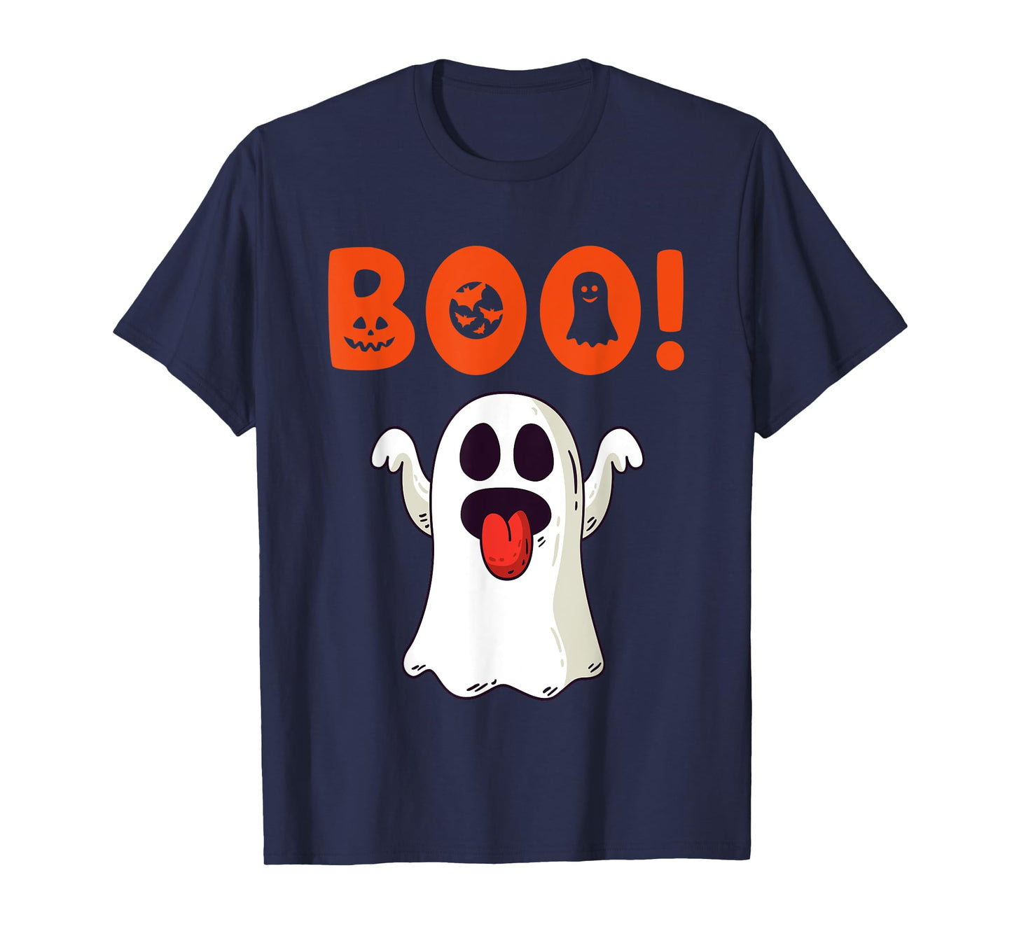 Funny Boo Ghost Tee For Halloween Day T-Shirt