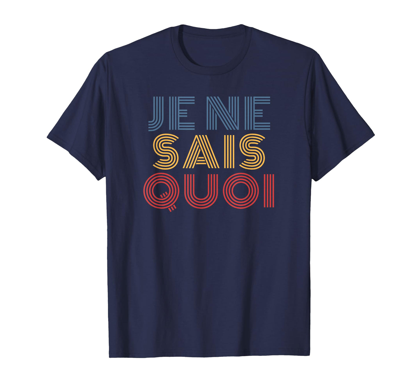 Je Ne Sais Quoi retro 70s vintage T-Shirt