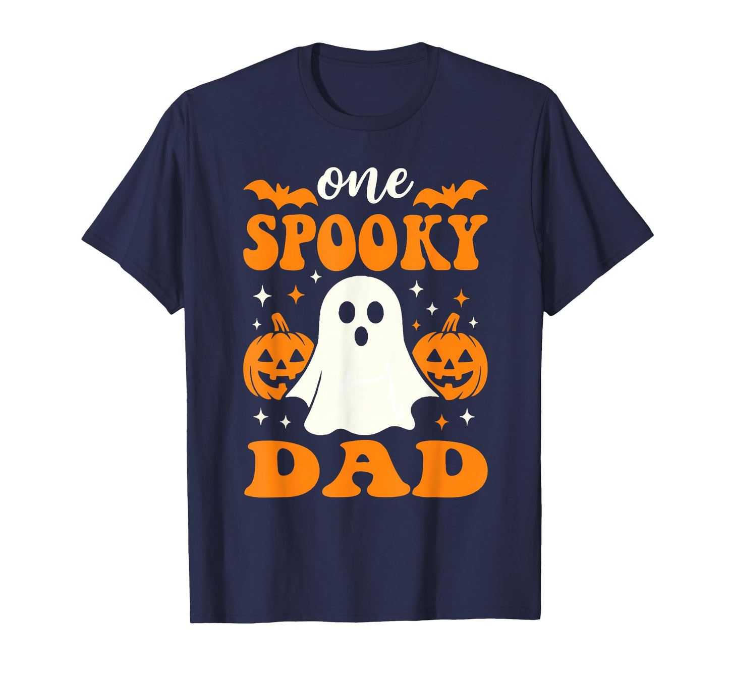 One Spooky Dad Matching Family Halloween Costumes T-Shirt