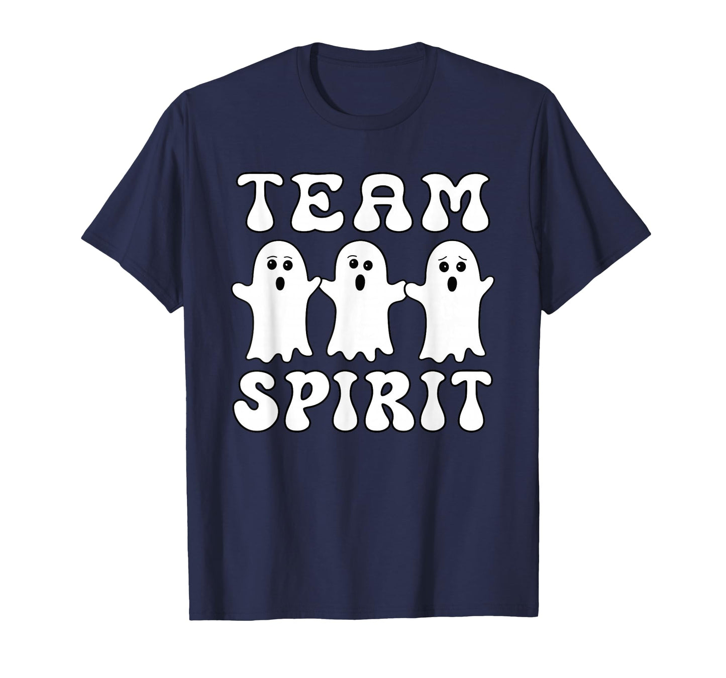 Funny Ghost Team Spirit Halloween Matching Group T-Shirt