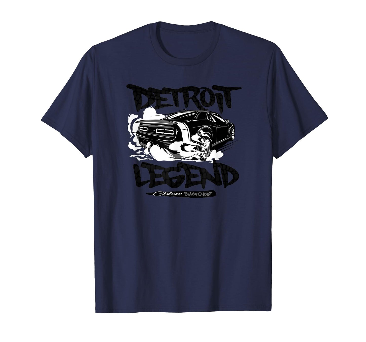 Dodge Challenger Black Ghost, Detroit Legend T-Shirt