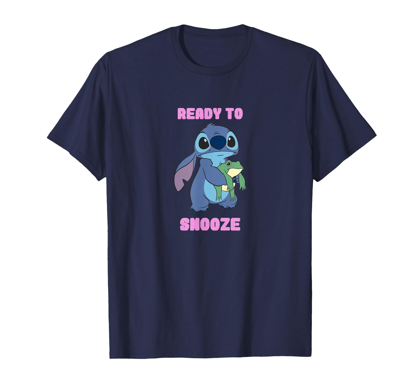 Disney Lilo & Stitch Ready To Snooze Stitch With Frog T-Shirt