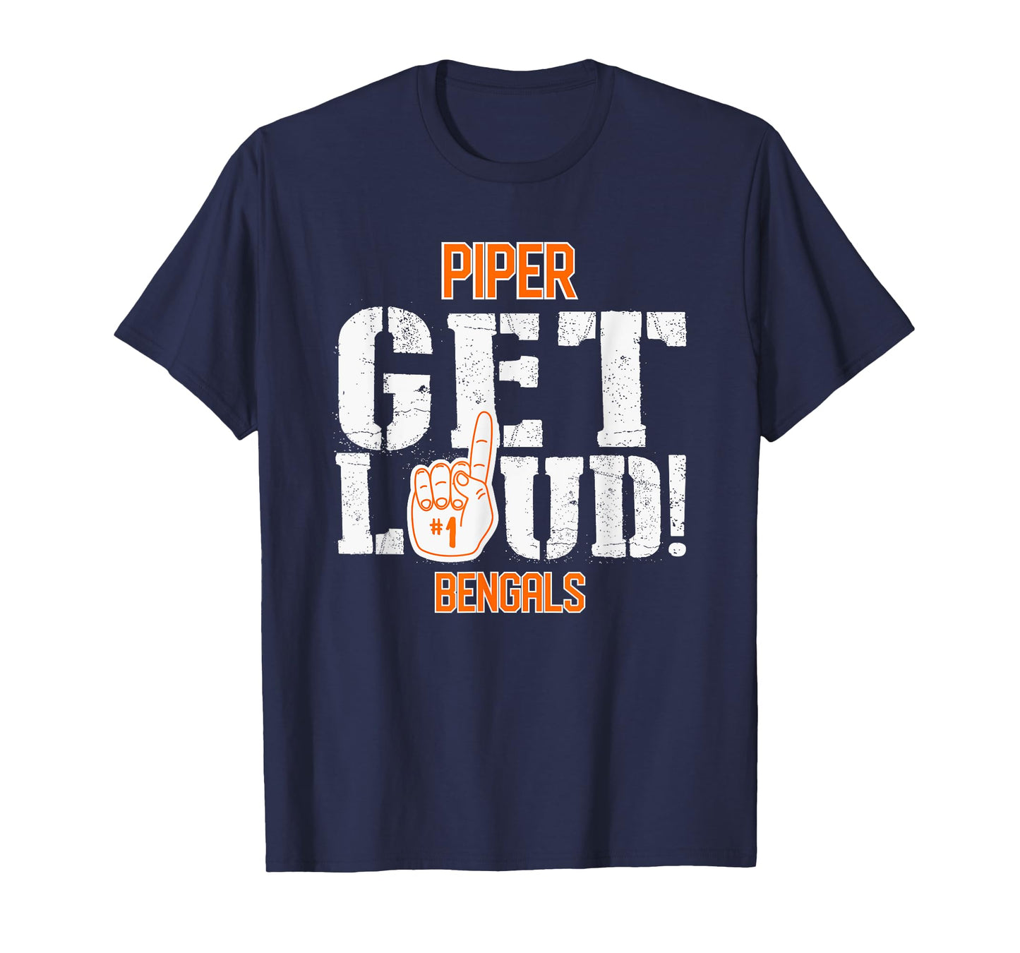 Piper High School GET LOUD Bengals T-Shirt