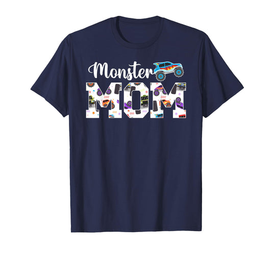 Monster Mom Monster Truck Mom Monster Truck Mother T-Shirt