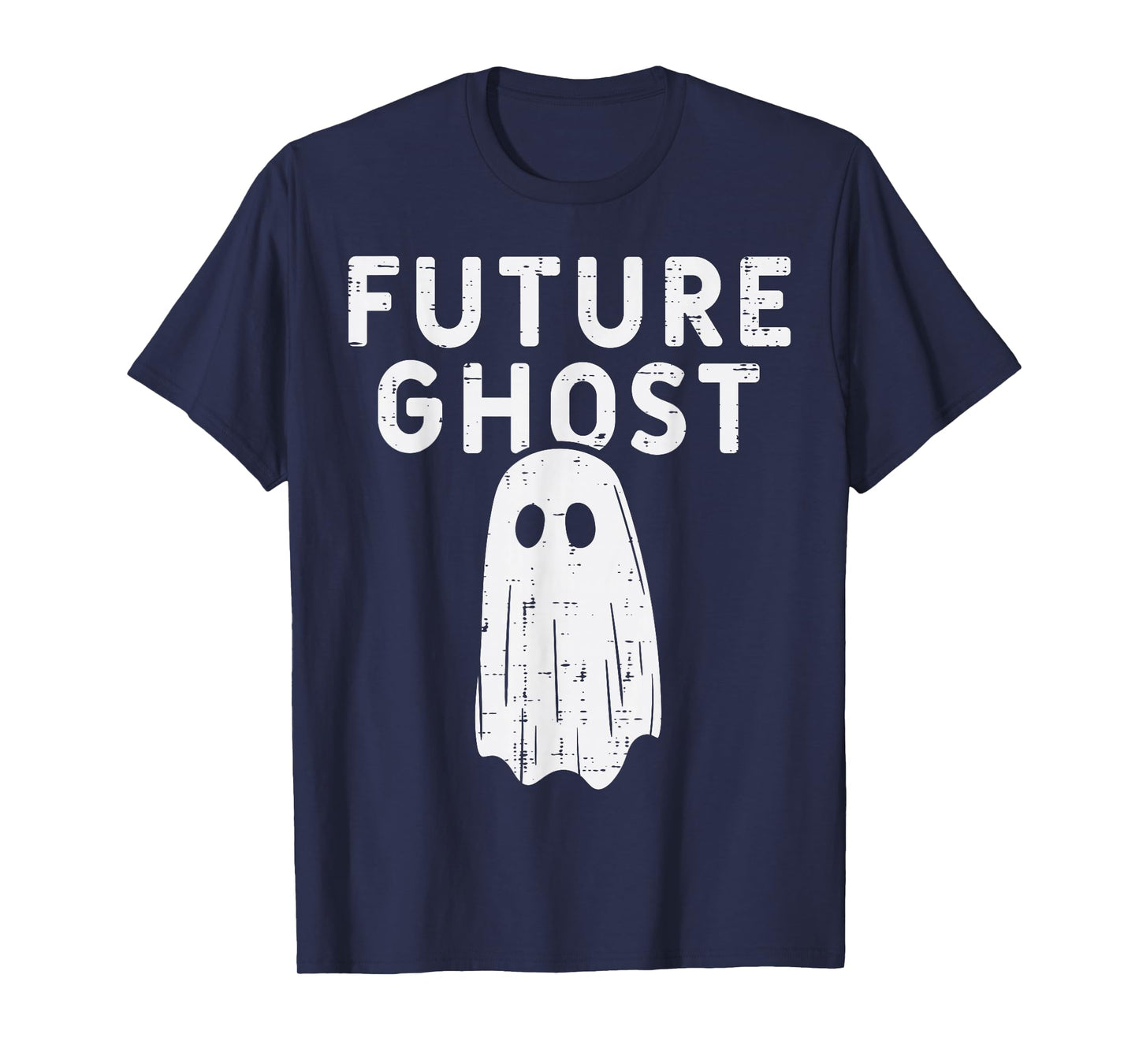 Future Ghost Funny Happy Halloween Costume Men Women Kids T-Shirt