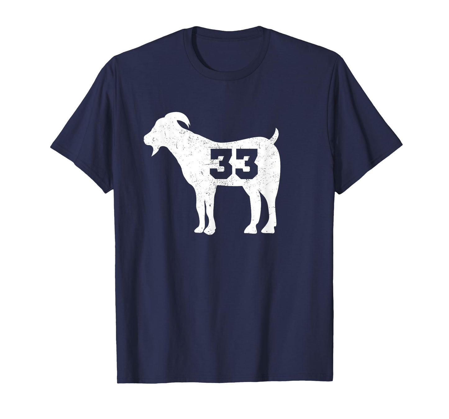 Vintage Distressed GOAT 33 T-Shirt