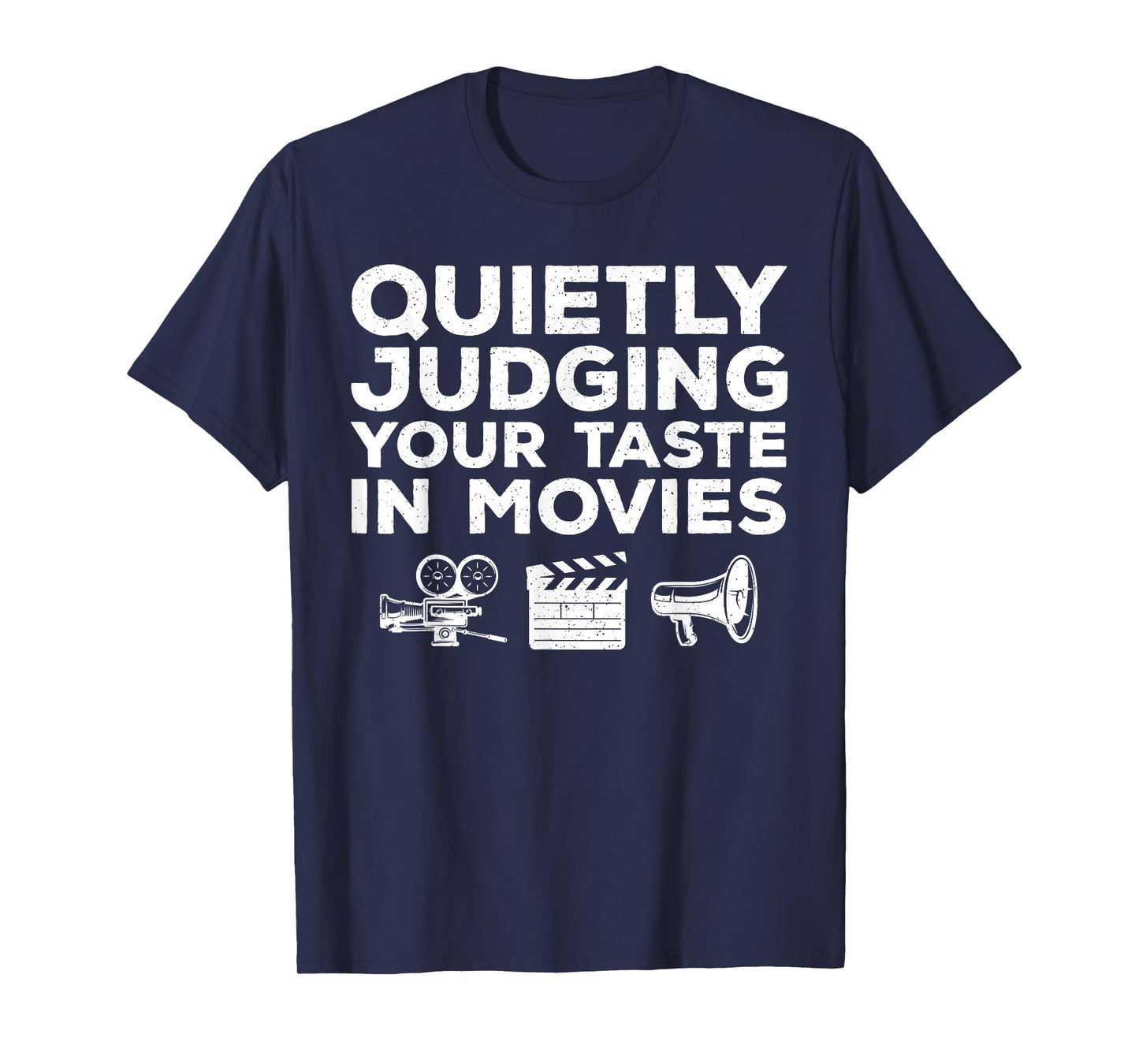 Funny Movie Lover Art For Men Women Movie Critic Film Lovers T-Shirt