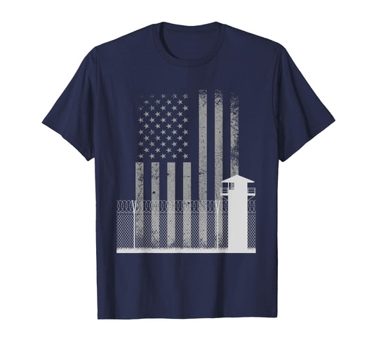 Border Control Patrol USA Conservative Republican Security T-Shirt