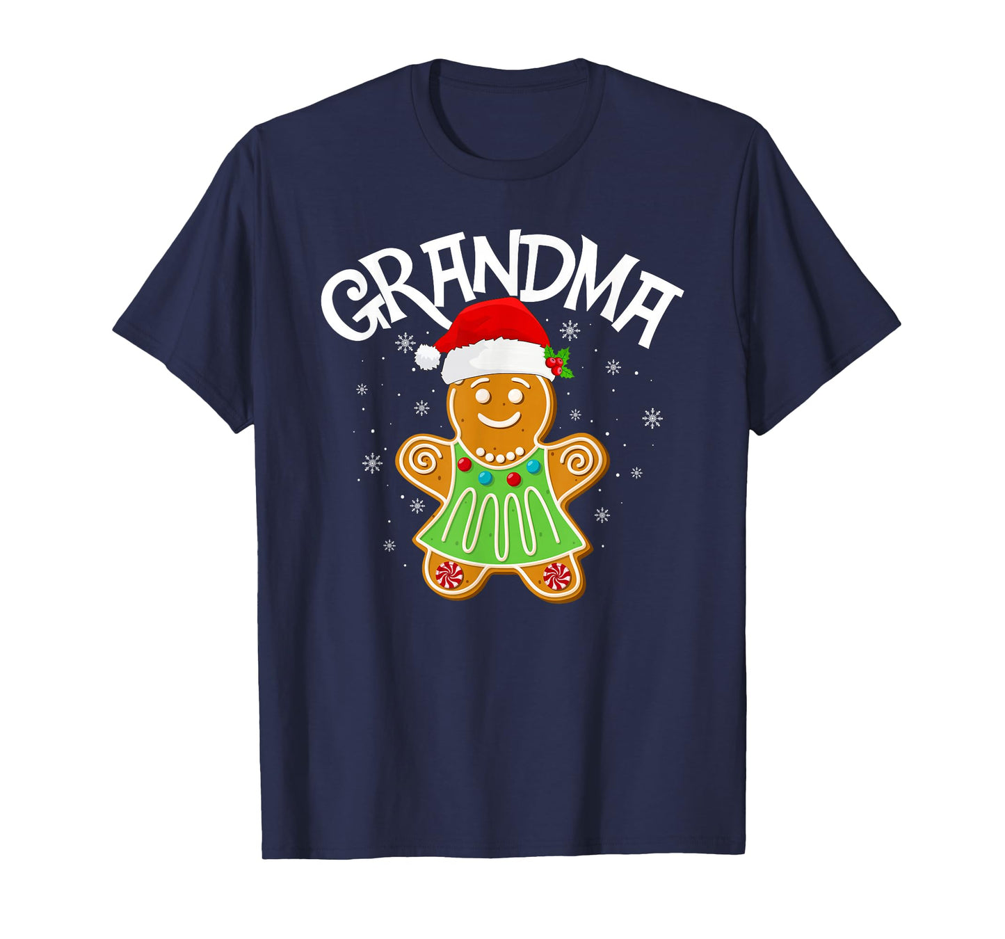 Cookie Baking Matching Family Gingerbread Grandma Christmas T-Shirt