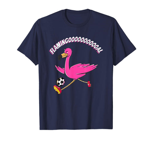 Flamingooooal Flamingo Men or Women Soccer T-Shirt