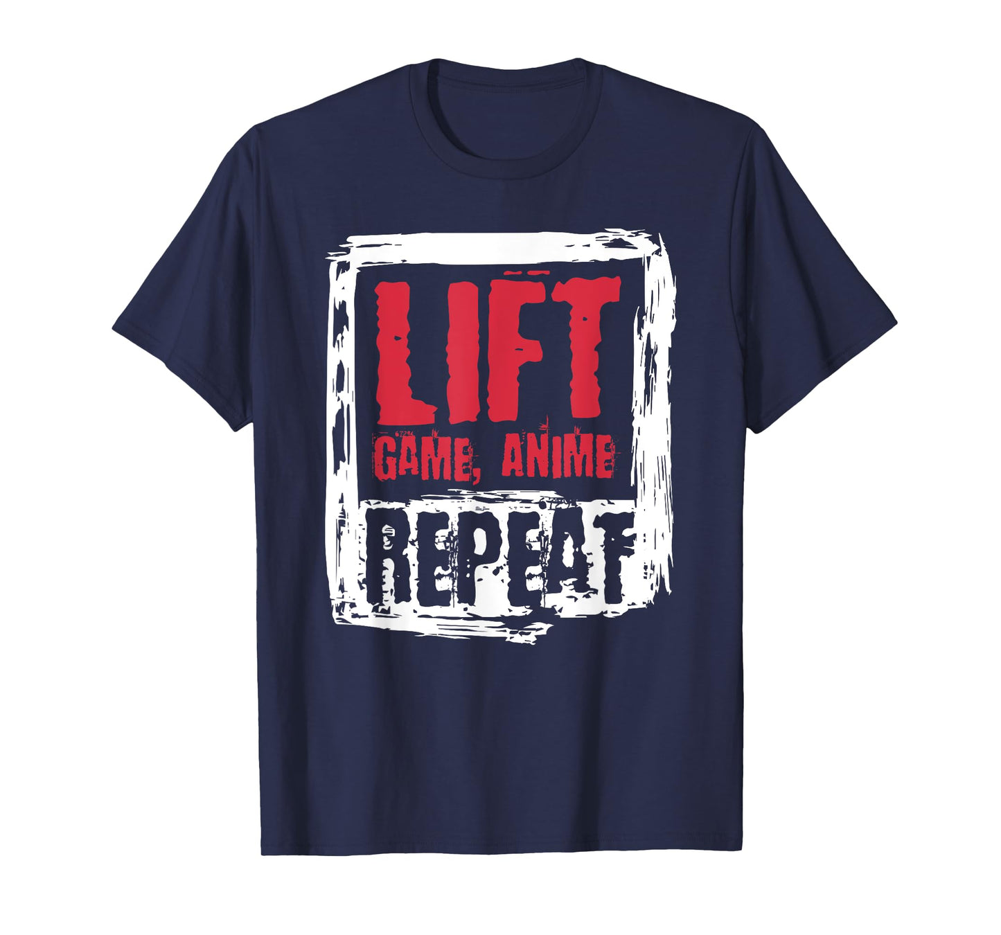 Lift Game Anime Repeat Workout Gym Gift T-Shirt