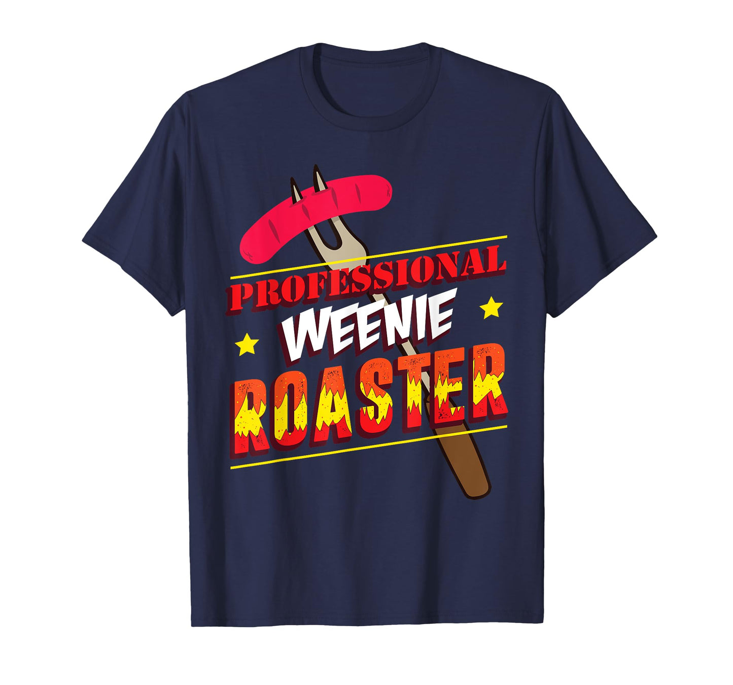 Funny Hotdog Barbecue - Grillmeister Weenie Roaster Men Women T-Shirt