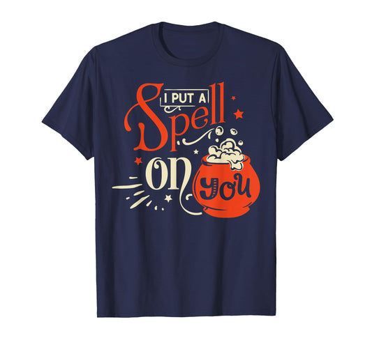 I put a spell on you women's witch Halloween T-Shirt