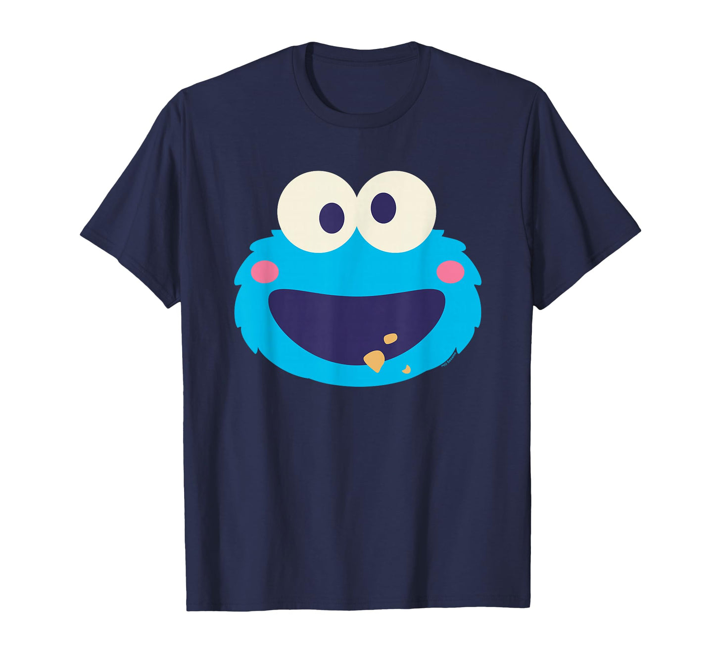 Sesame Street Cookie Monster Kawaii Face Halloween Costume T-Shirt