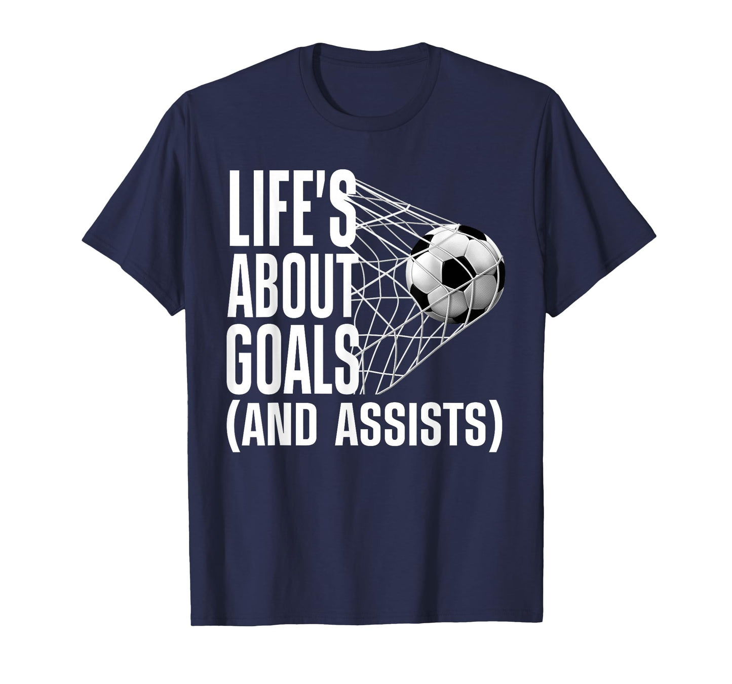 Cool Soccer For Men Women Soccer Lovers Player Football Goal T-Shirt