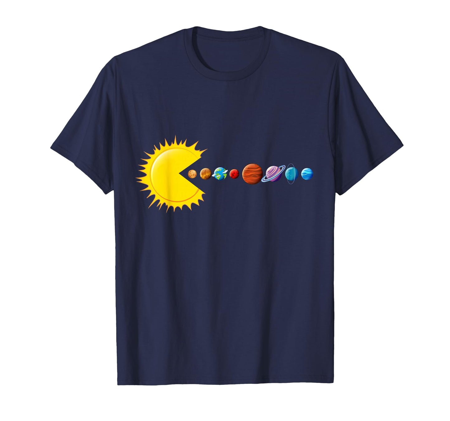 Funny Solar System - Astronauts Space Video Games T-Shirt