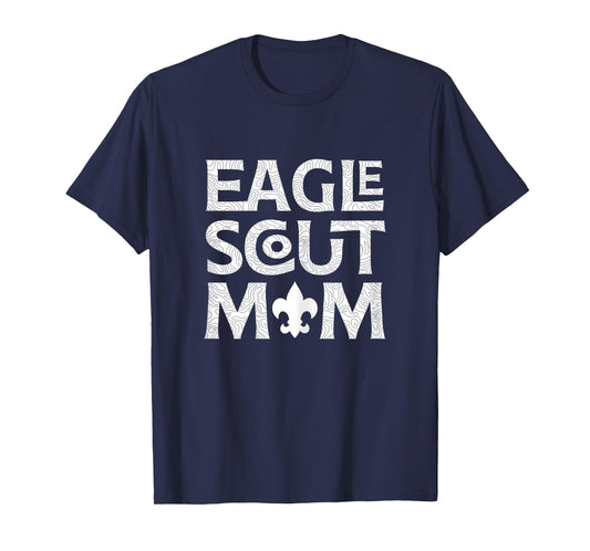 Eagle Scout Mom Fleur-de-lis T-Shirt