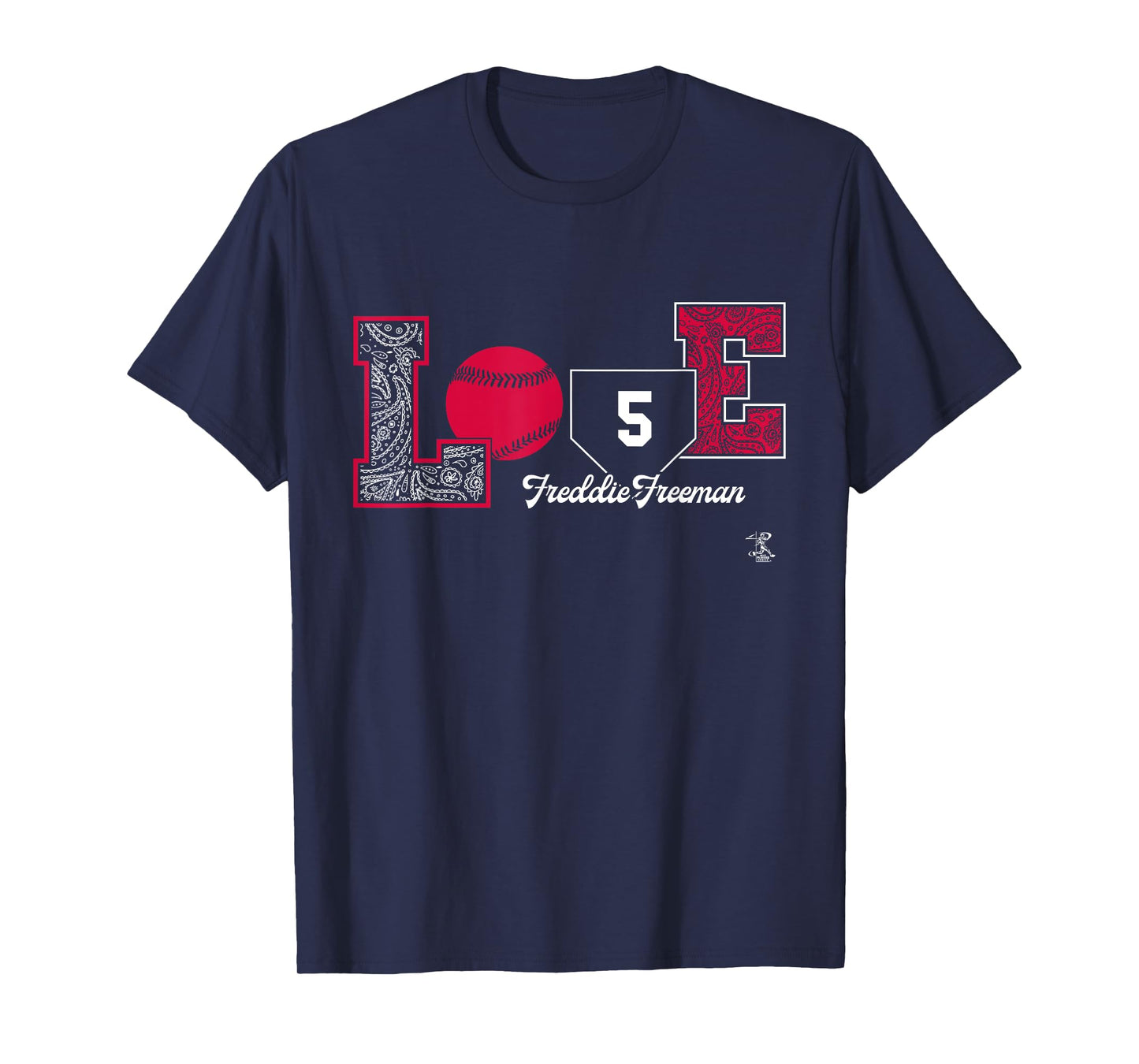 Freddie Freeman Love Player Gameday T-Shirt