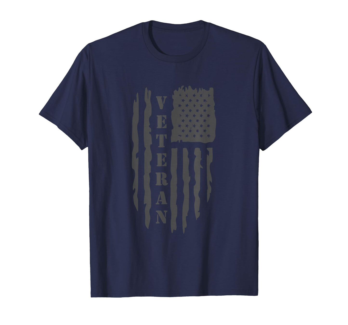 Veteran American Flag Memorial Day Patriotic Soldiers Army T-Shirt