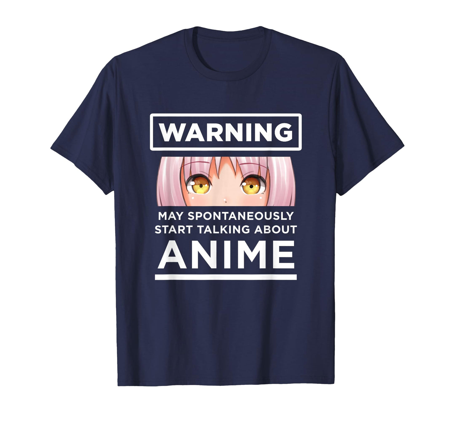 Warning May Spontaneously Start Talking About Anime T-Shirt
